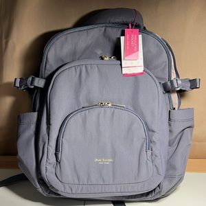 Isaac Mizrahi New York Backpack in Blue/Grey color